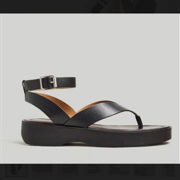 Brand New Madewell The Cooper Thong Platform Sandal - Picture 5 of 7